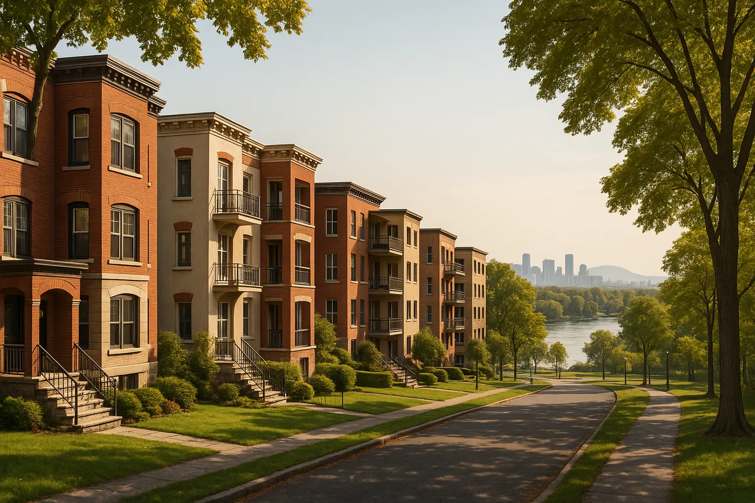 Multiplex Homes in Saint-Lambert