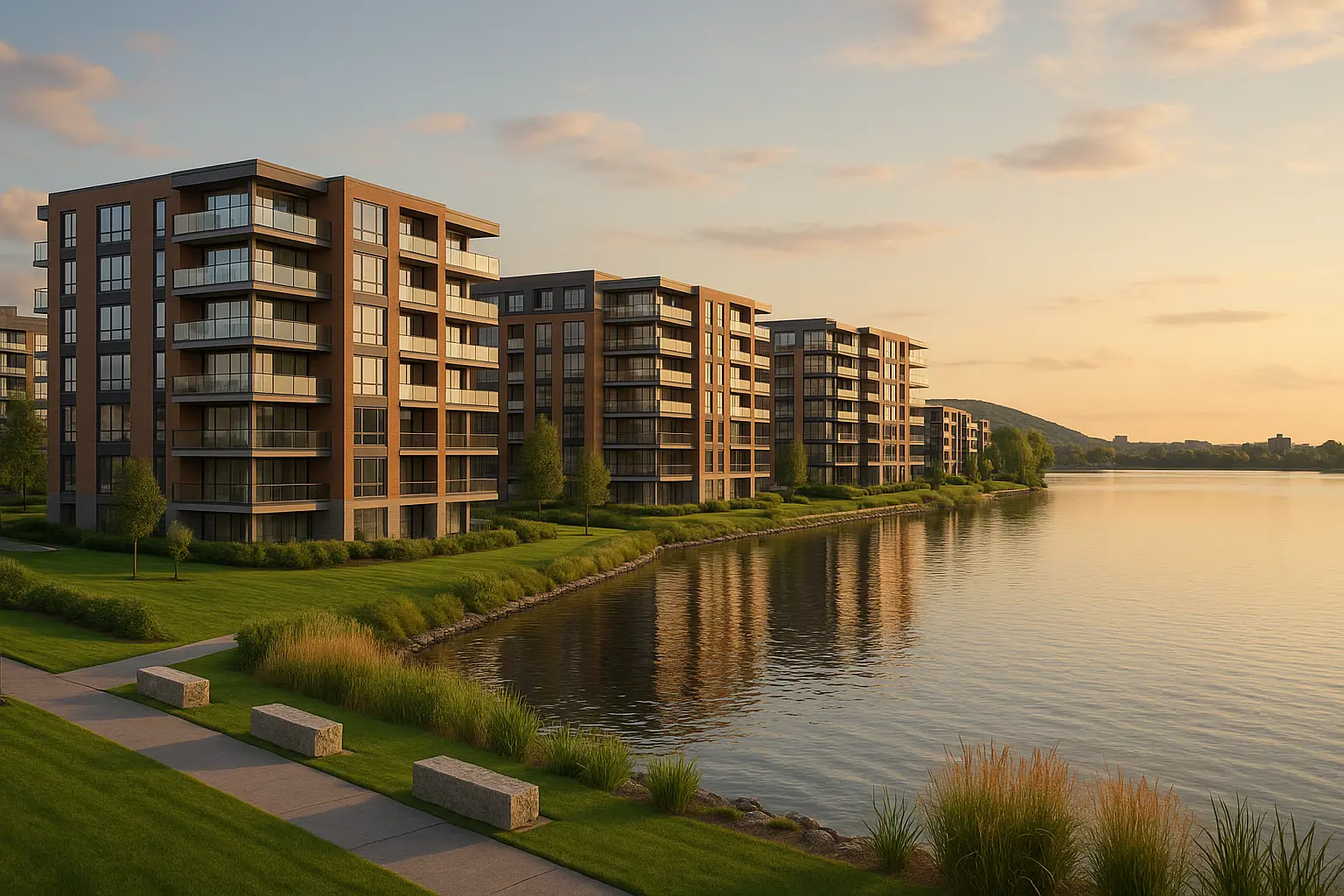 Condos neufs à louer à Vaudreuil-Dorion