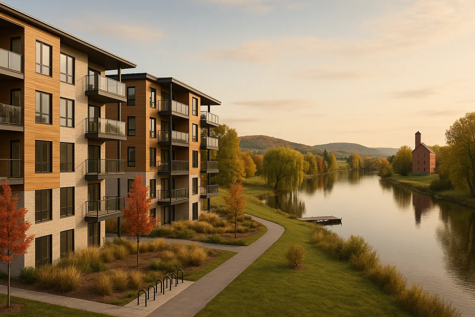 Condos neufs à louer Fortierville