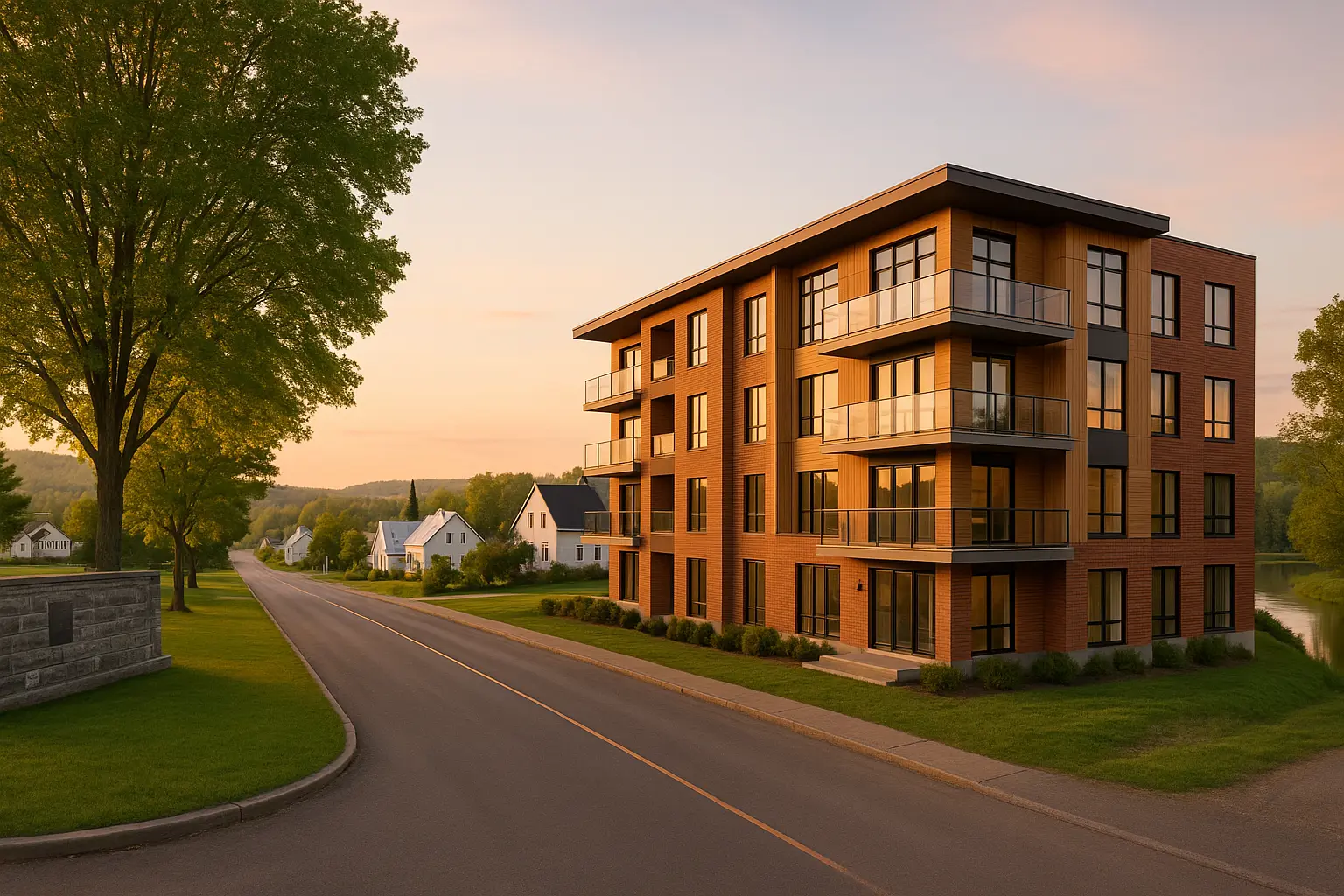 Condos neufs à louer à Dosquet