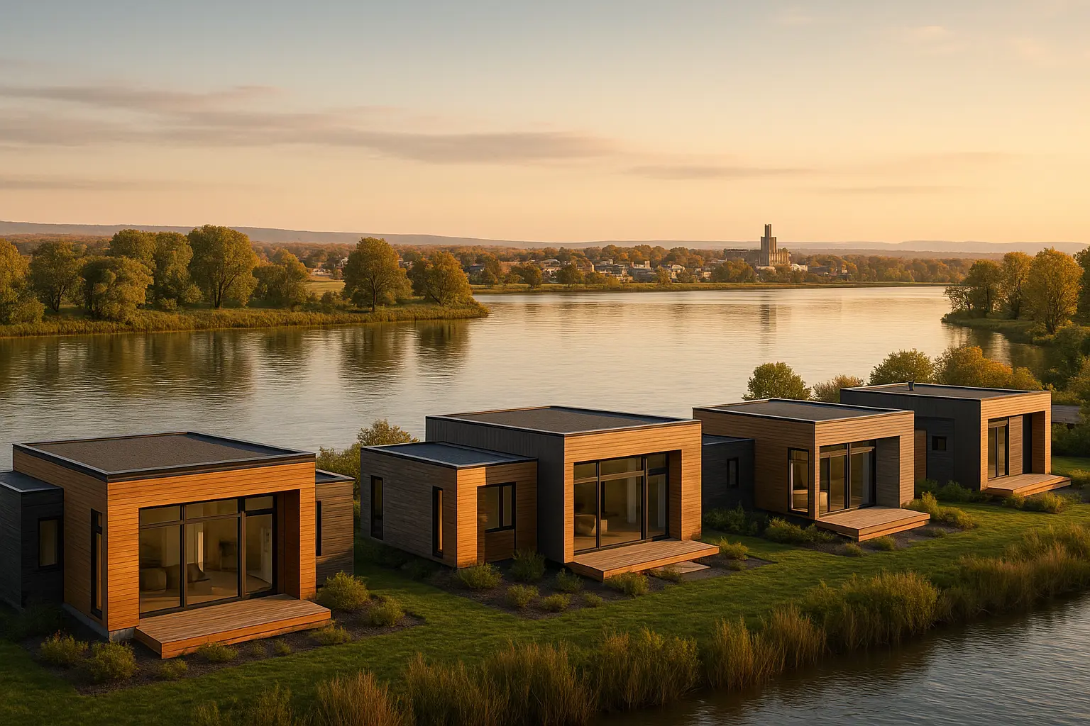 Maisons usinées à Donnacona