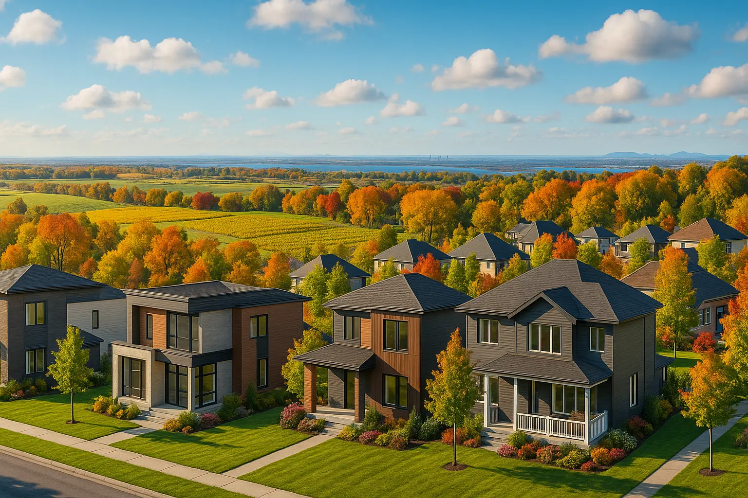 Maisons neuves à vendre en Montérégie