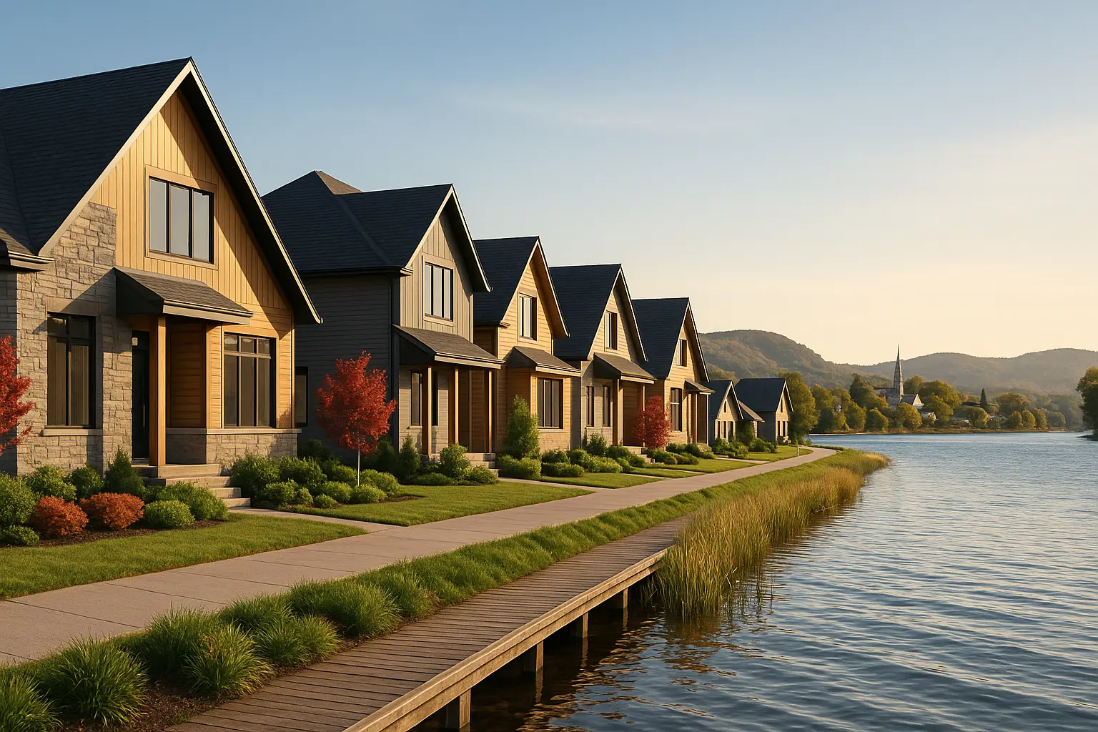 Maisons neuves à Campbell's Bay