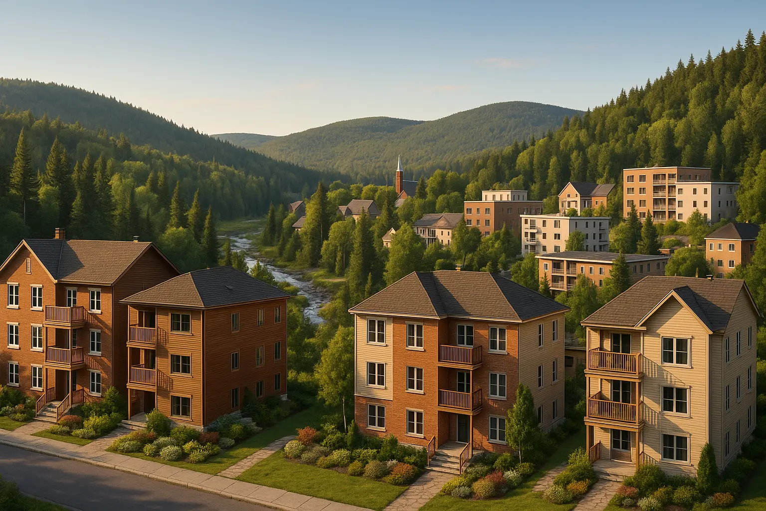 Multiplex à vendre Saint-Raymond