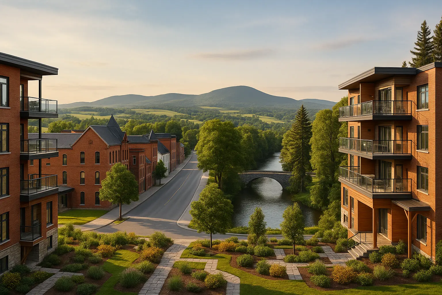 Condos neufs à vendre à Coaticook