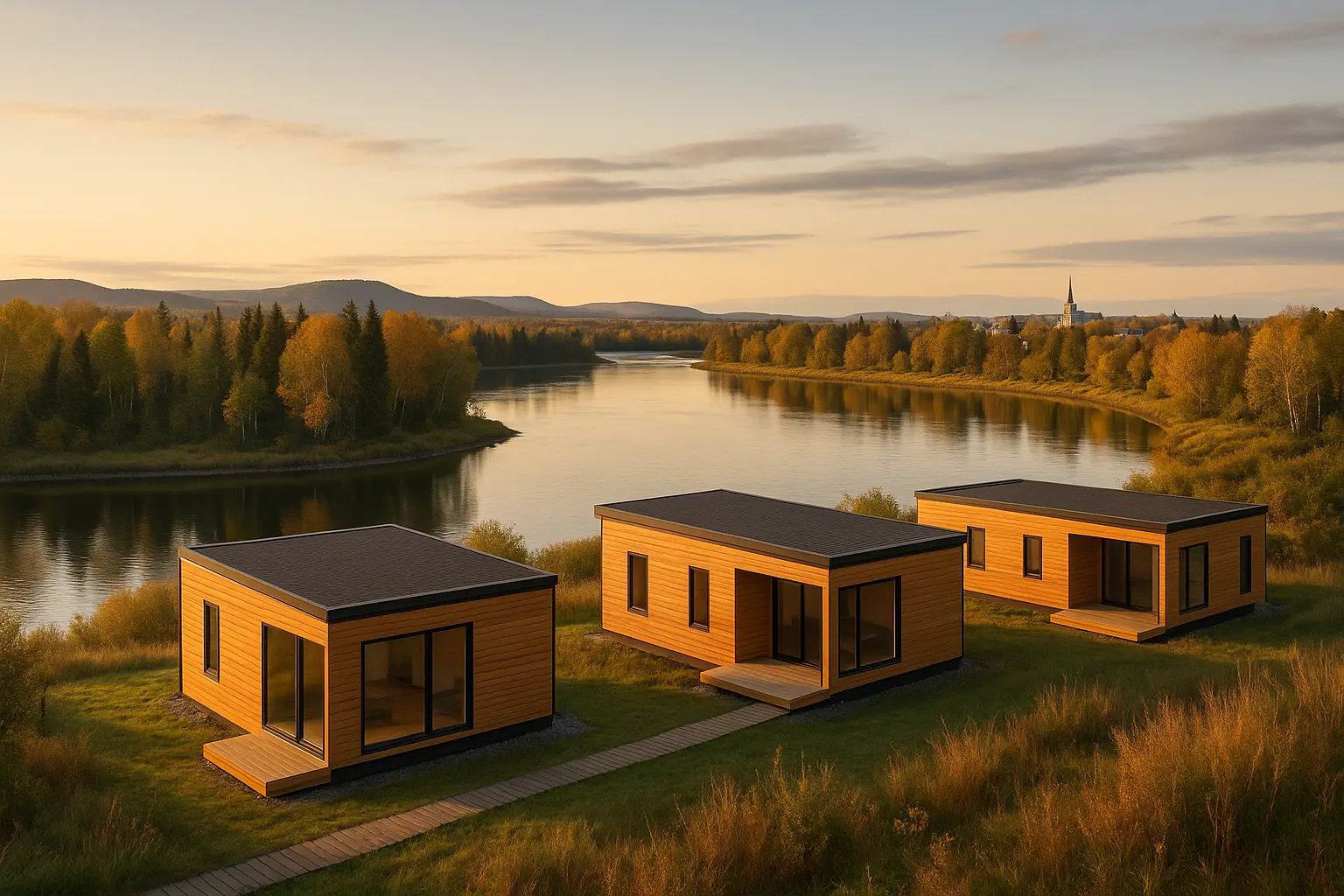 Maisons usinées à vendre à Amos