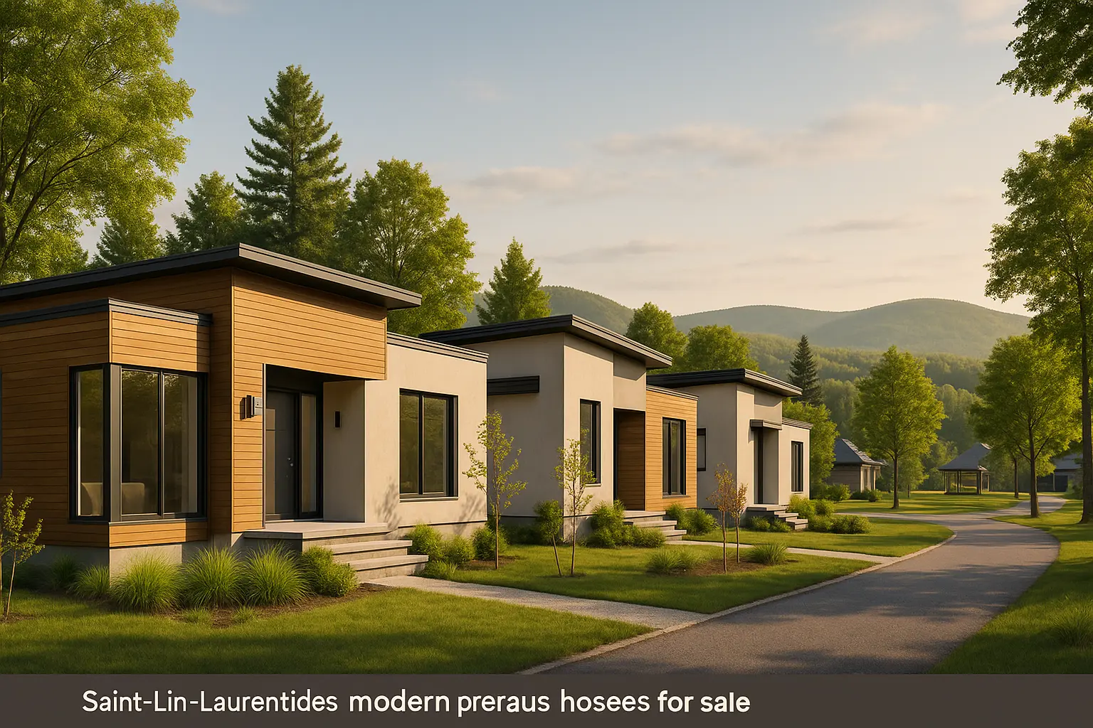 Maisons usinées à Saint-Lin–Laurentides