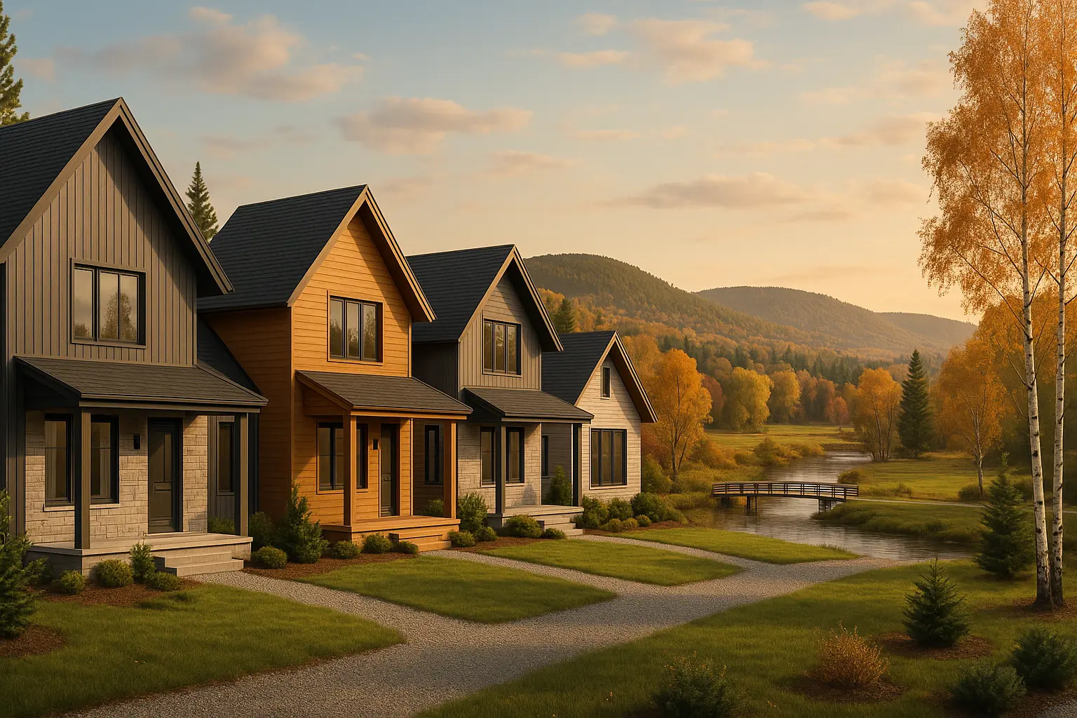 Maisons neuves à Maniwaki