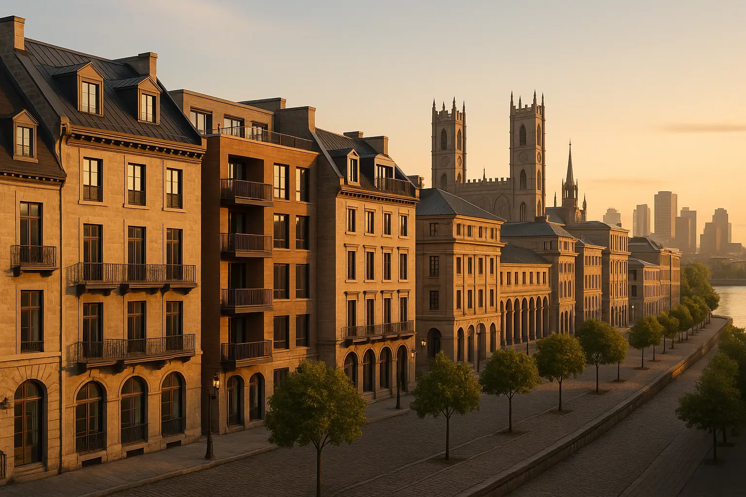 Maisons neuves à vendre Vieux Montréal