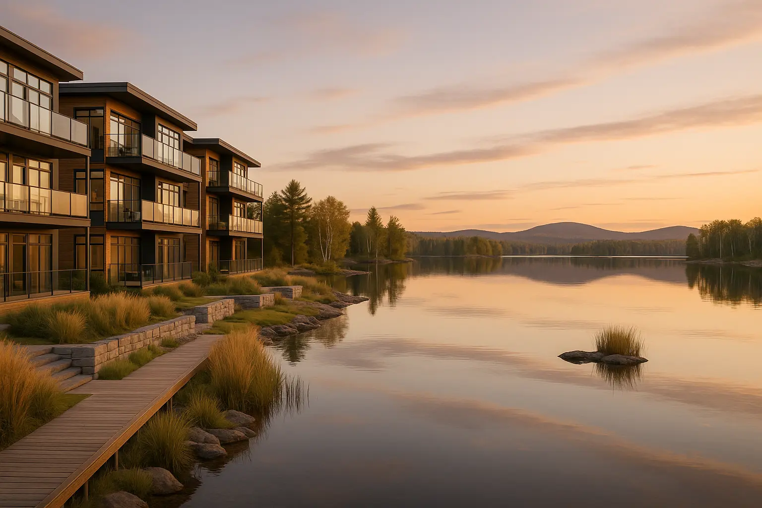 Condos neufs à louer à Lac-à-la-Tortue