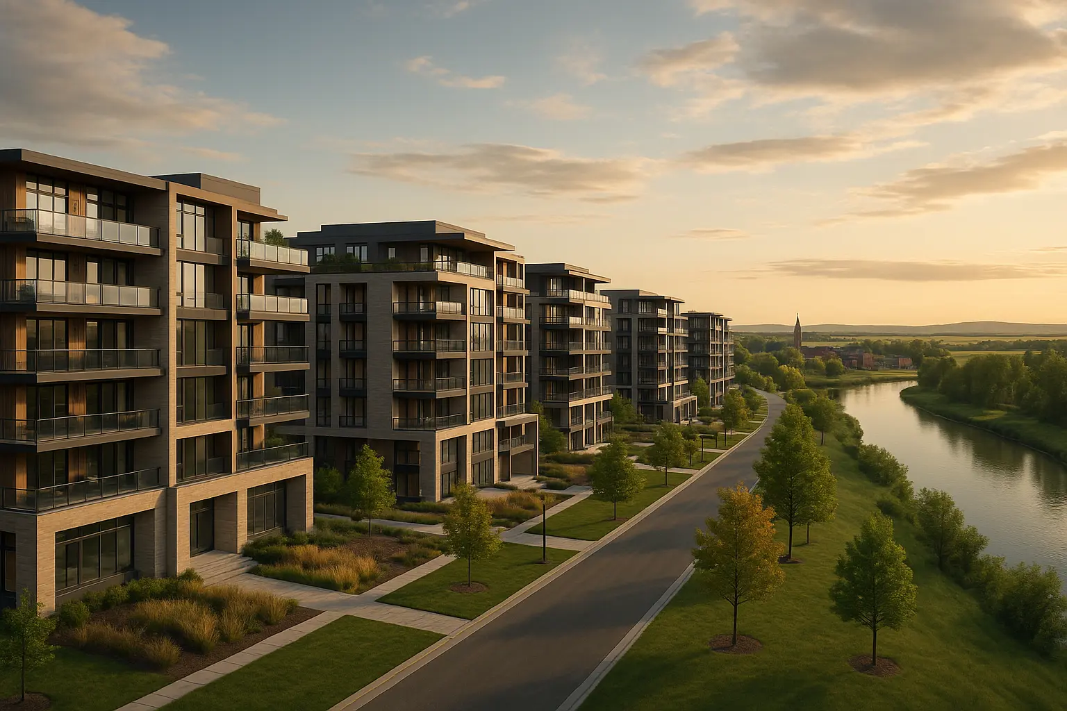 Condos neufs à Beaumont