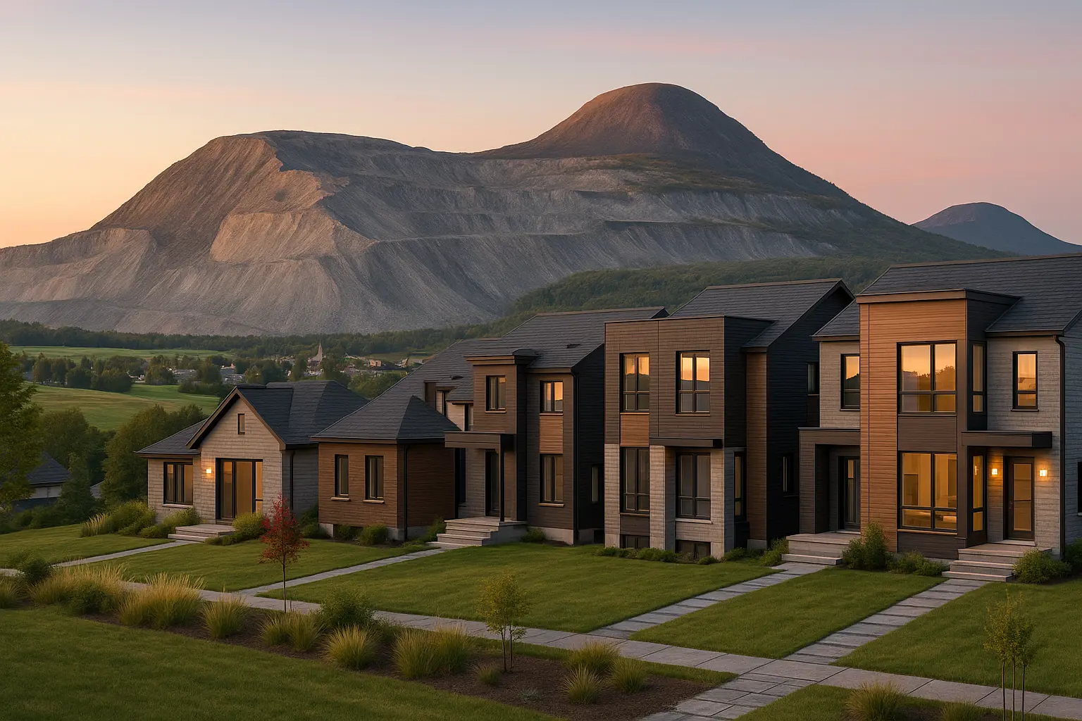 Maisons neuves à Asbestos