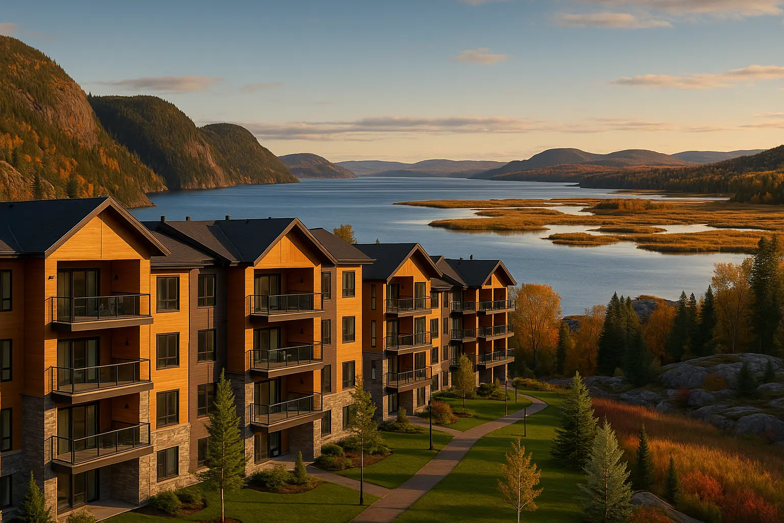Condos neufs Saguenay Lac-Saint-Jean