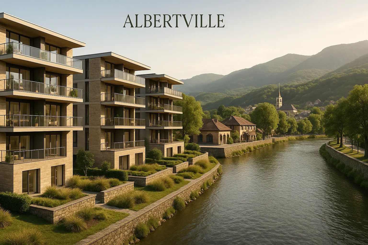 Condos neufs à louer à Albertville