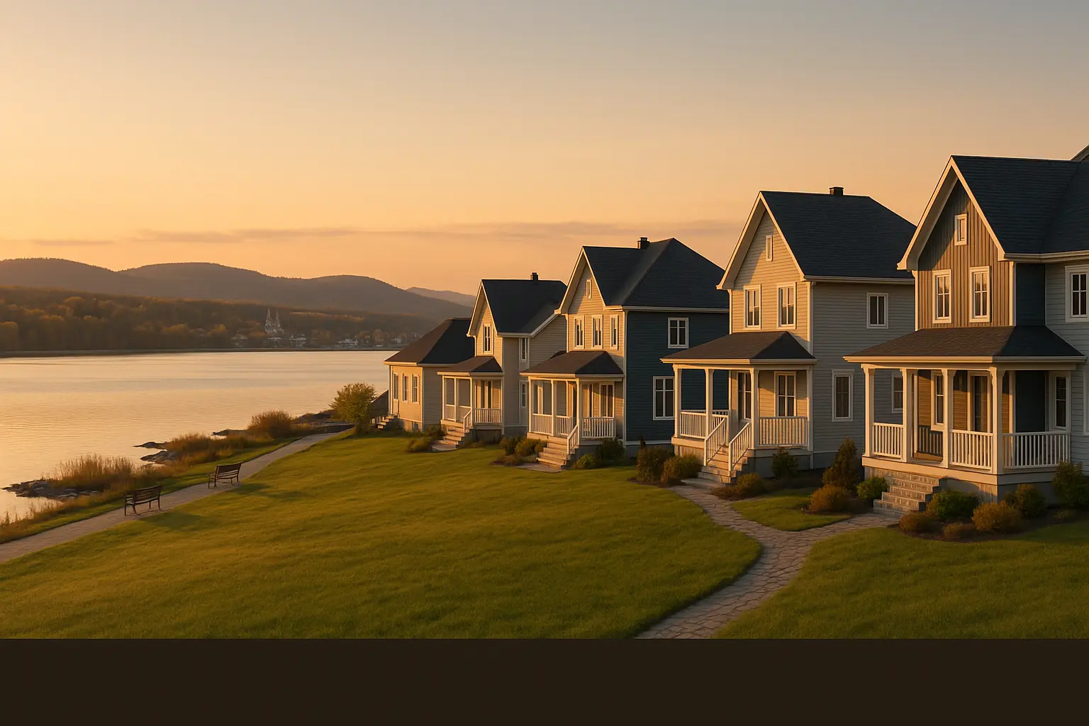 Maisons neuves à Dégelis