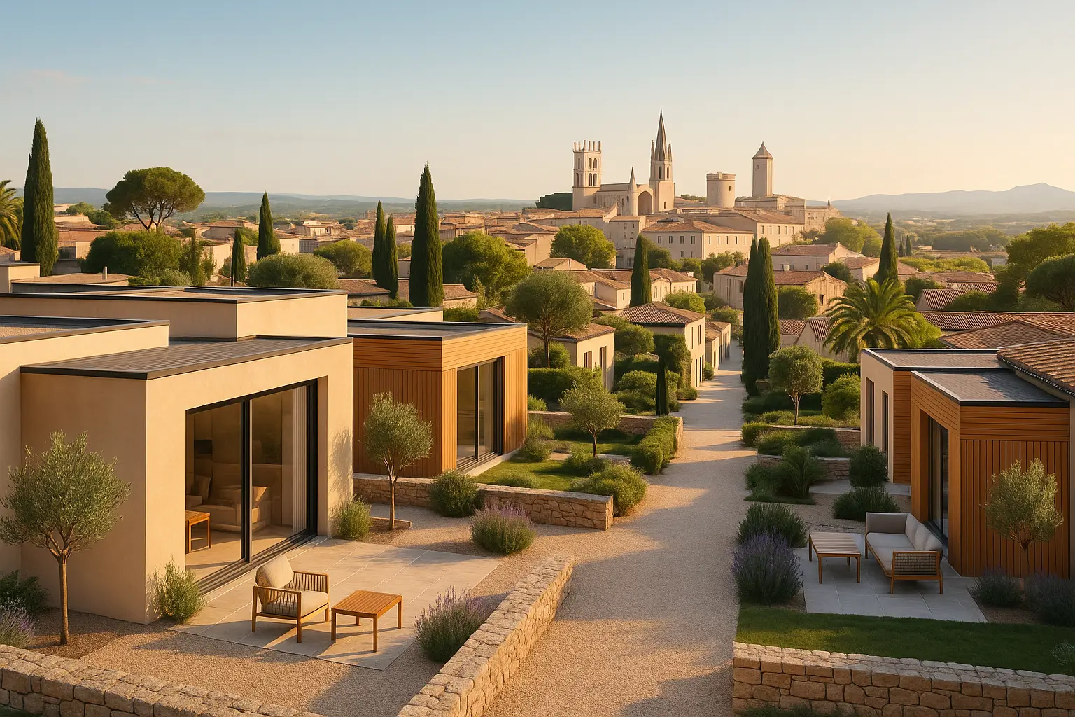 Maisons usinées à Montpellier