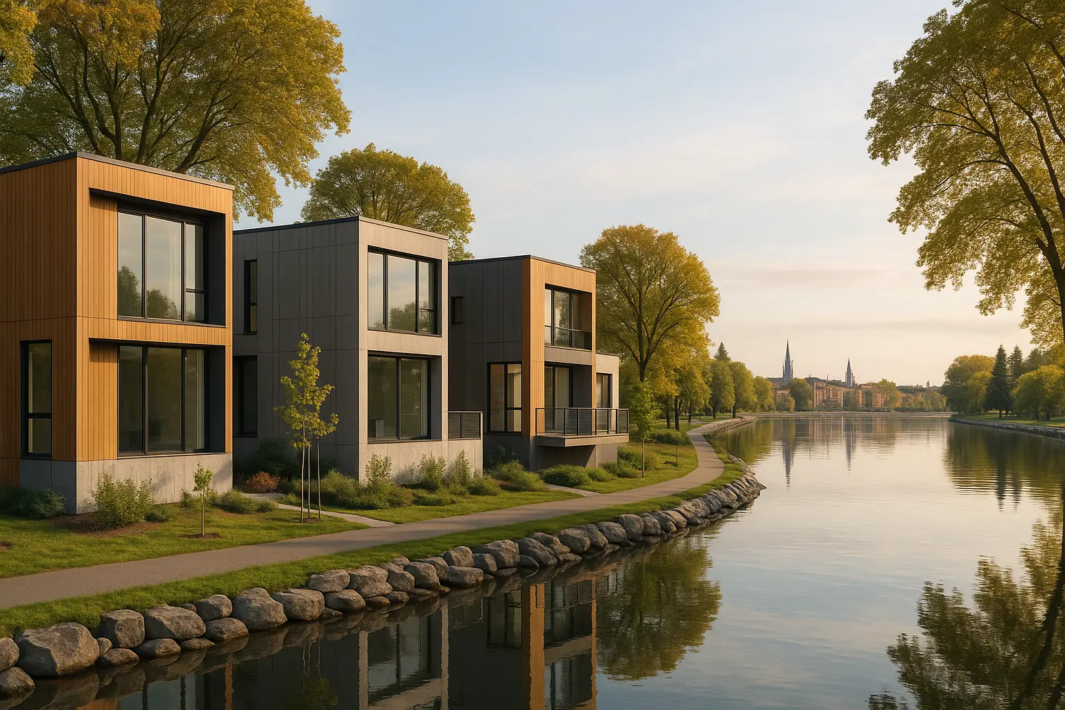 Maisons usinées à Ahuntsic - Cartierville