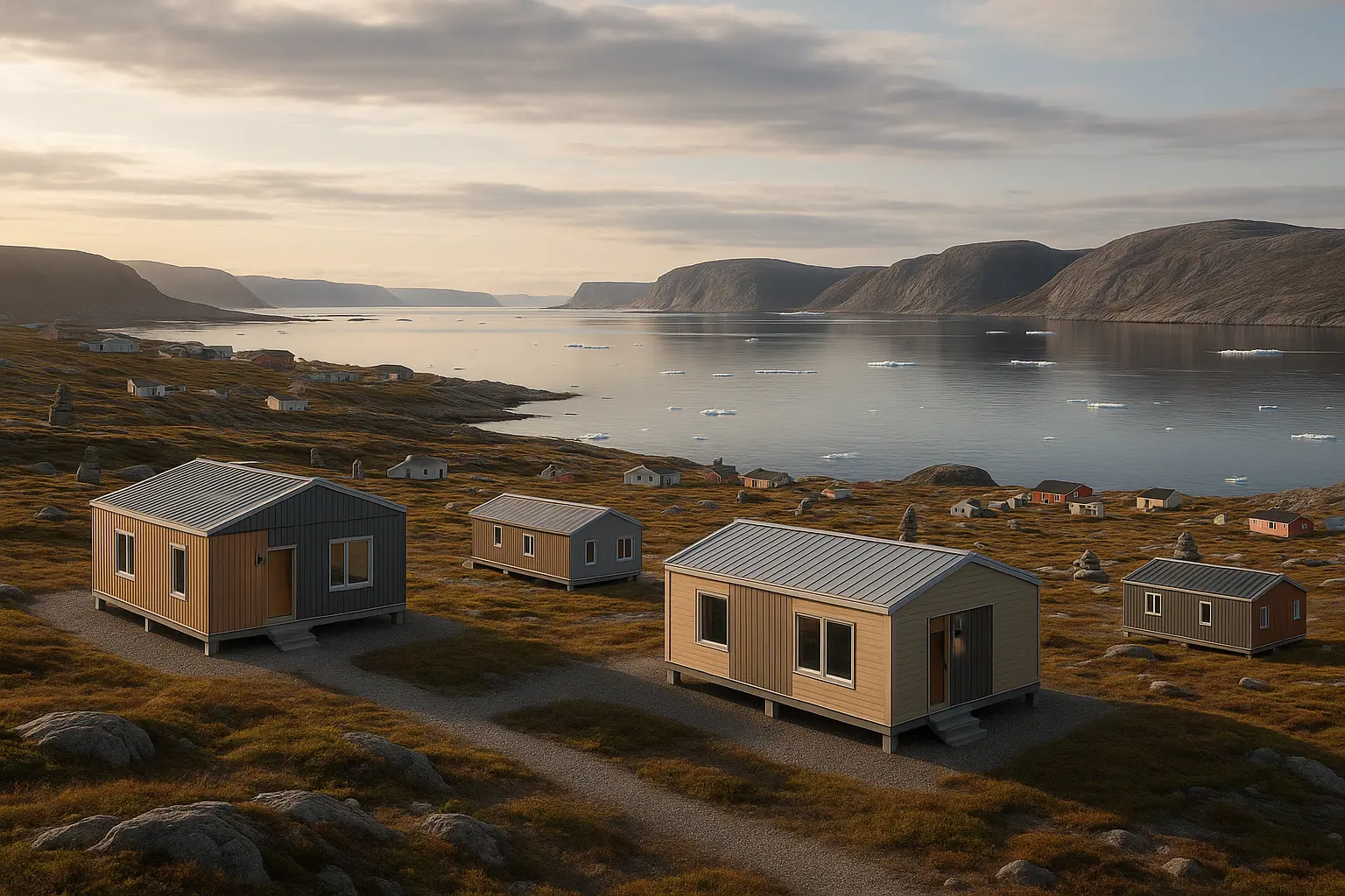 Maisons neuves à Kangirsuk