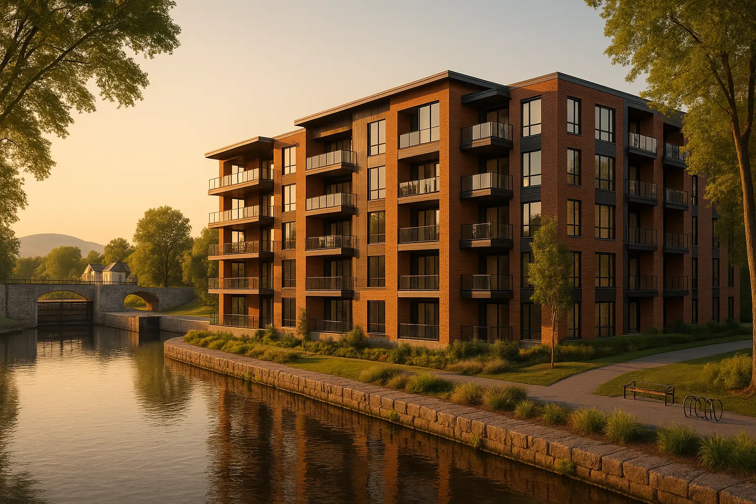 Condos neufs à louer à Chambly