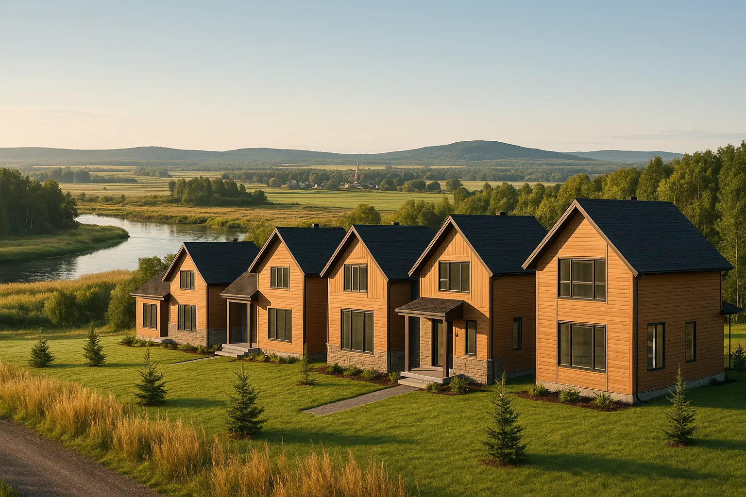 Maisons neuves à Albanel