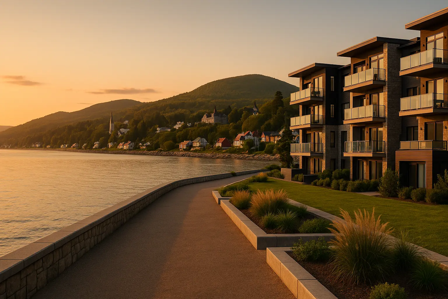 Condos neufs à La Malbaie