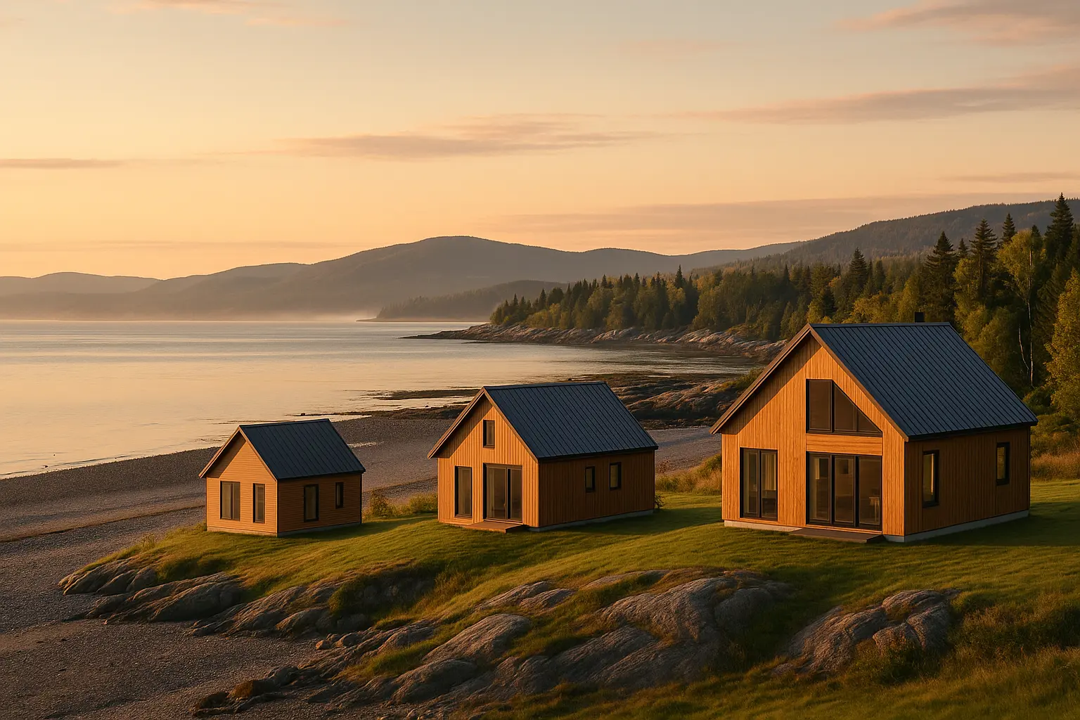 Maisons neuves à Godbout