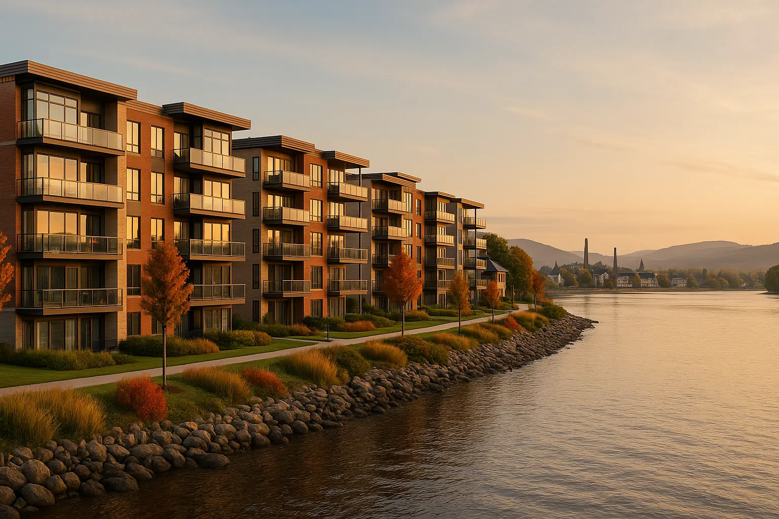 Condos neufs à vendre Donnacona