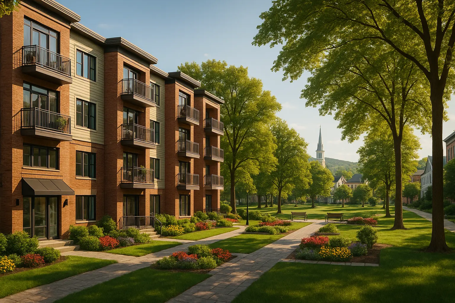 Condos neufs à louer à Stanstead