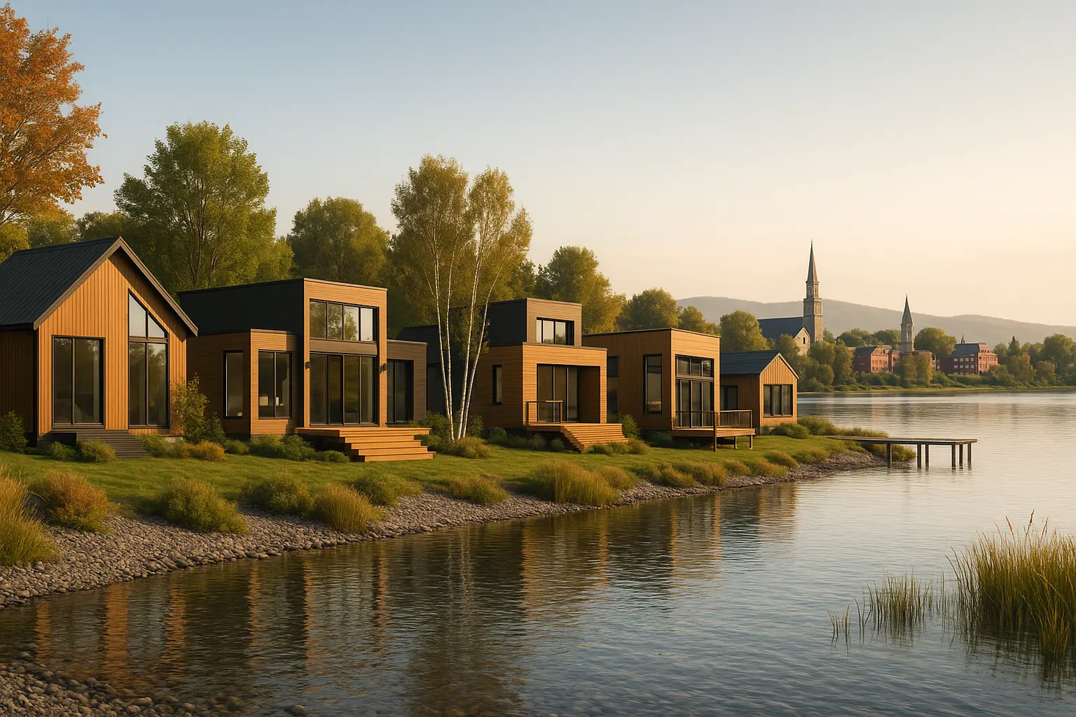 Maisons usinées à vendre à Lanoraie