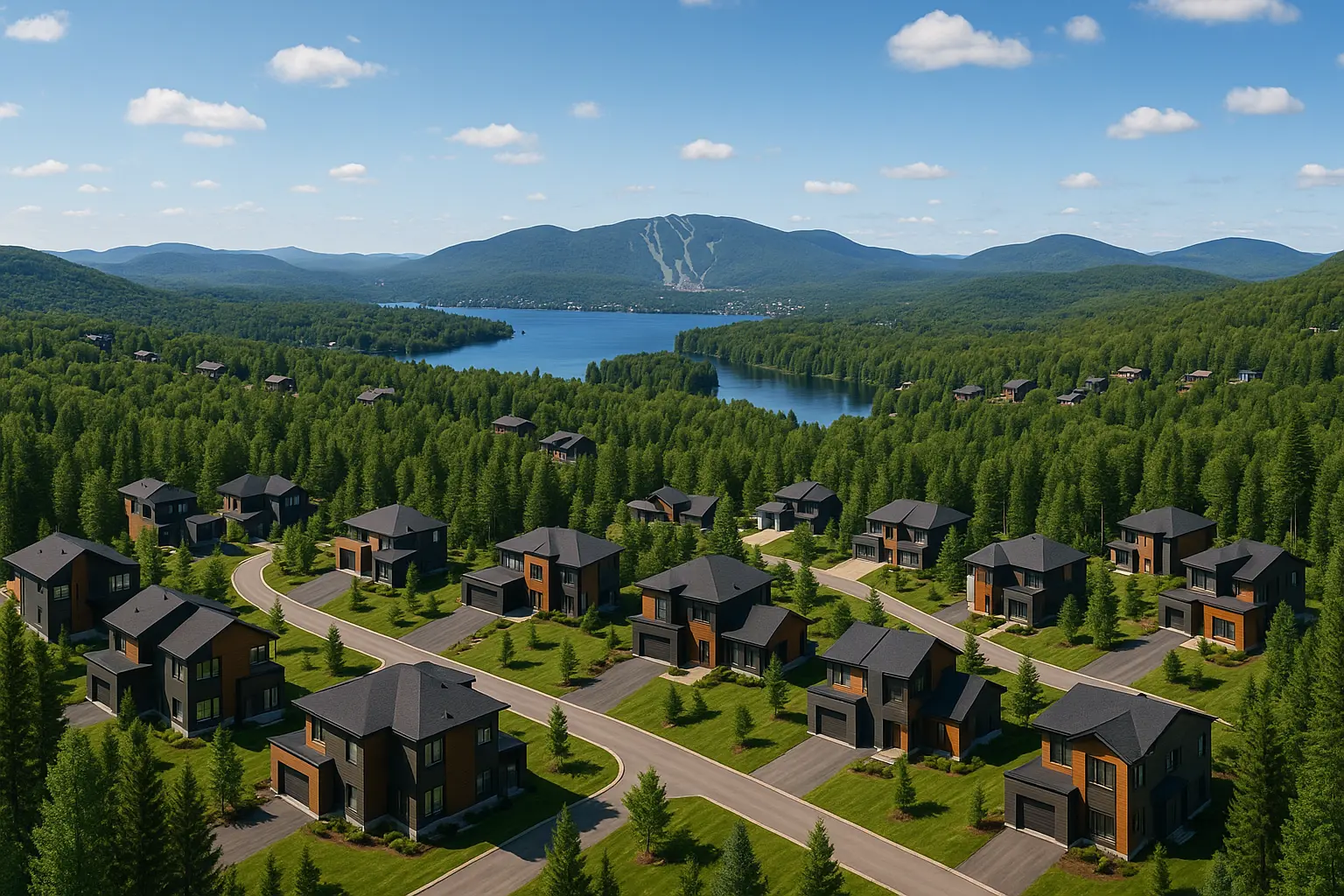 Maisons neuves à vendre dans les Laurentides
