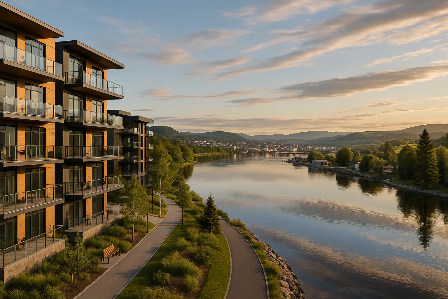 Condos neufs à louer Saguenay Lac-Saint-Jean