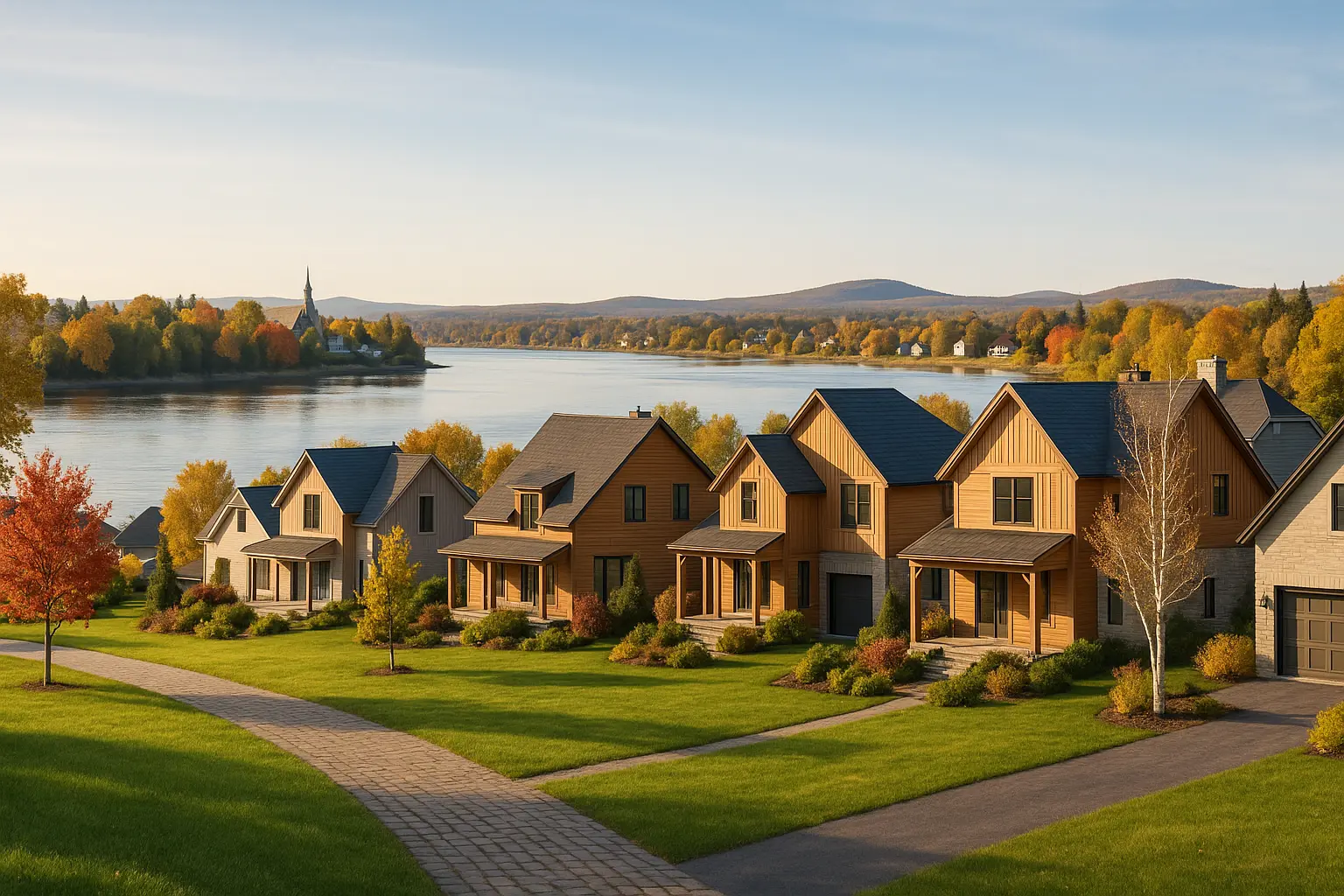 Maisons neuves à Portneuf