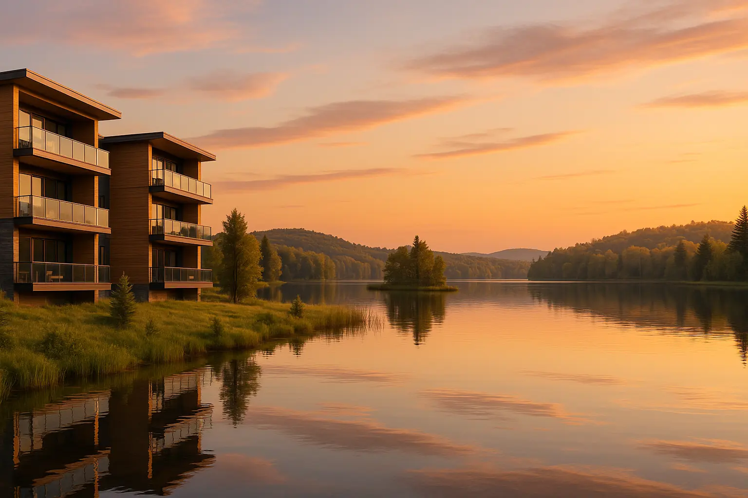 Condos neufs à Lac-à-la-Tortue