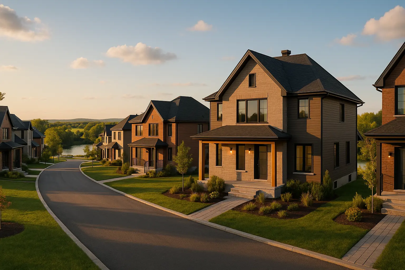 Maisons neuves à Notre-Dame-des-Prairies