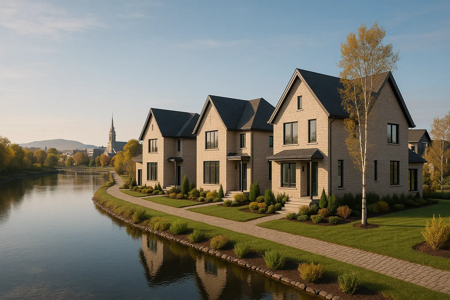 Maisons neuves à Neuville