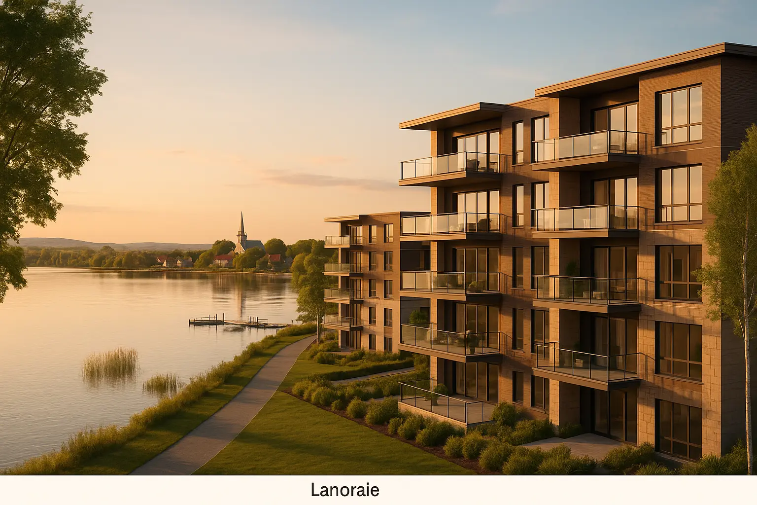 Condos neufs à Lanoraie