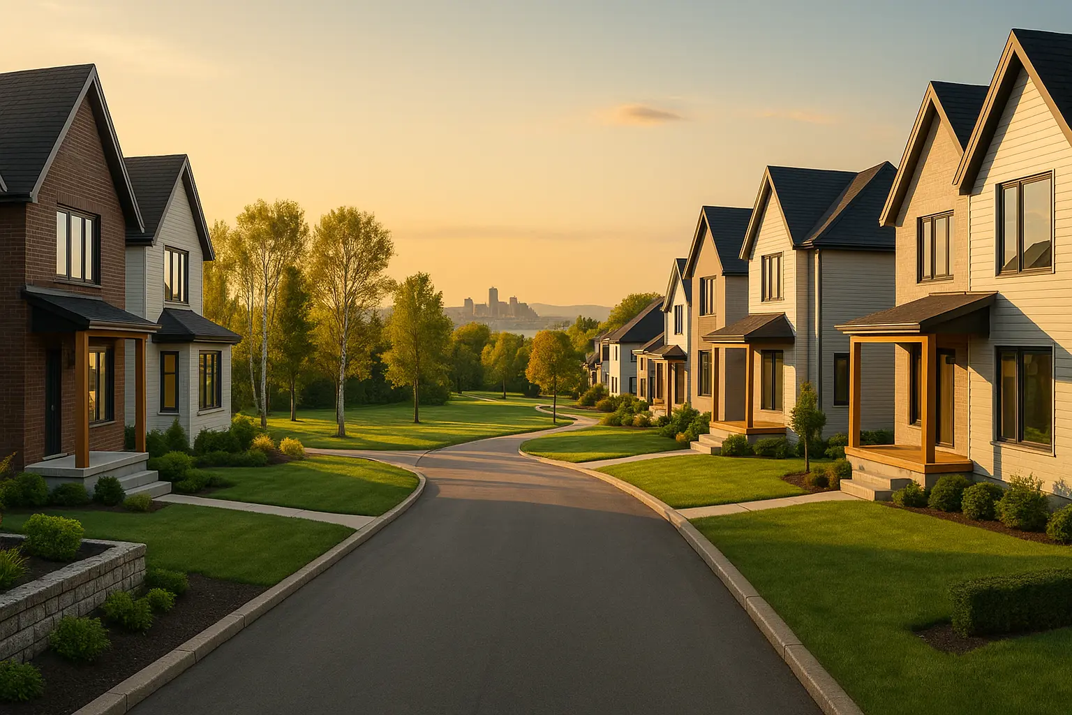 Maisons neuves à Charlesbourg