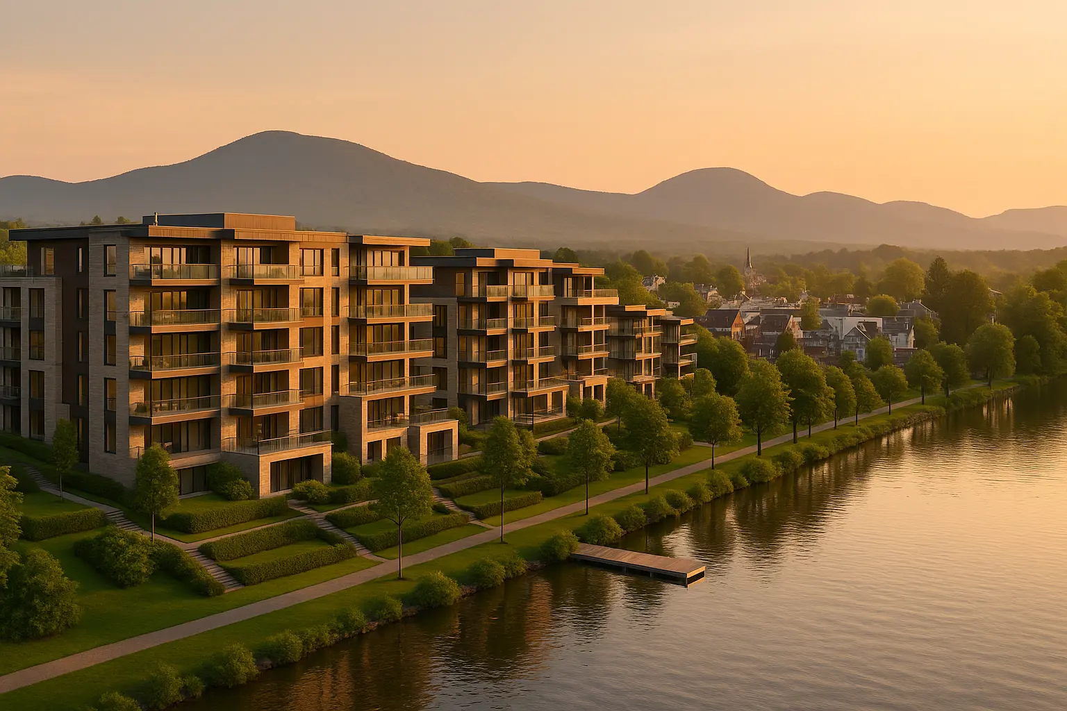 Condos neufs à vendre à Magog