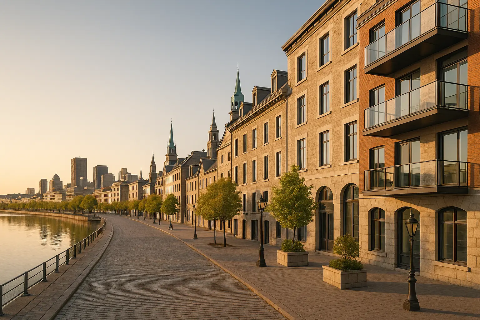 Condos neufs à louer Vieux Montréal