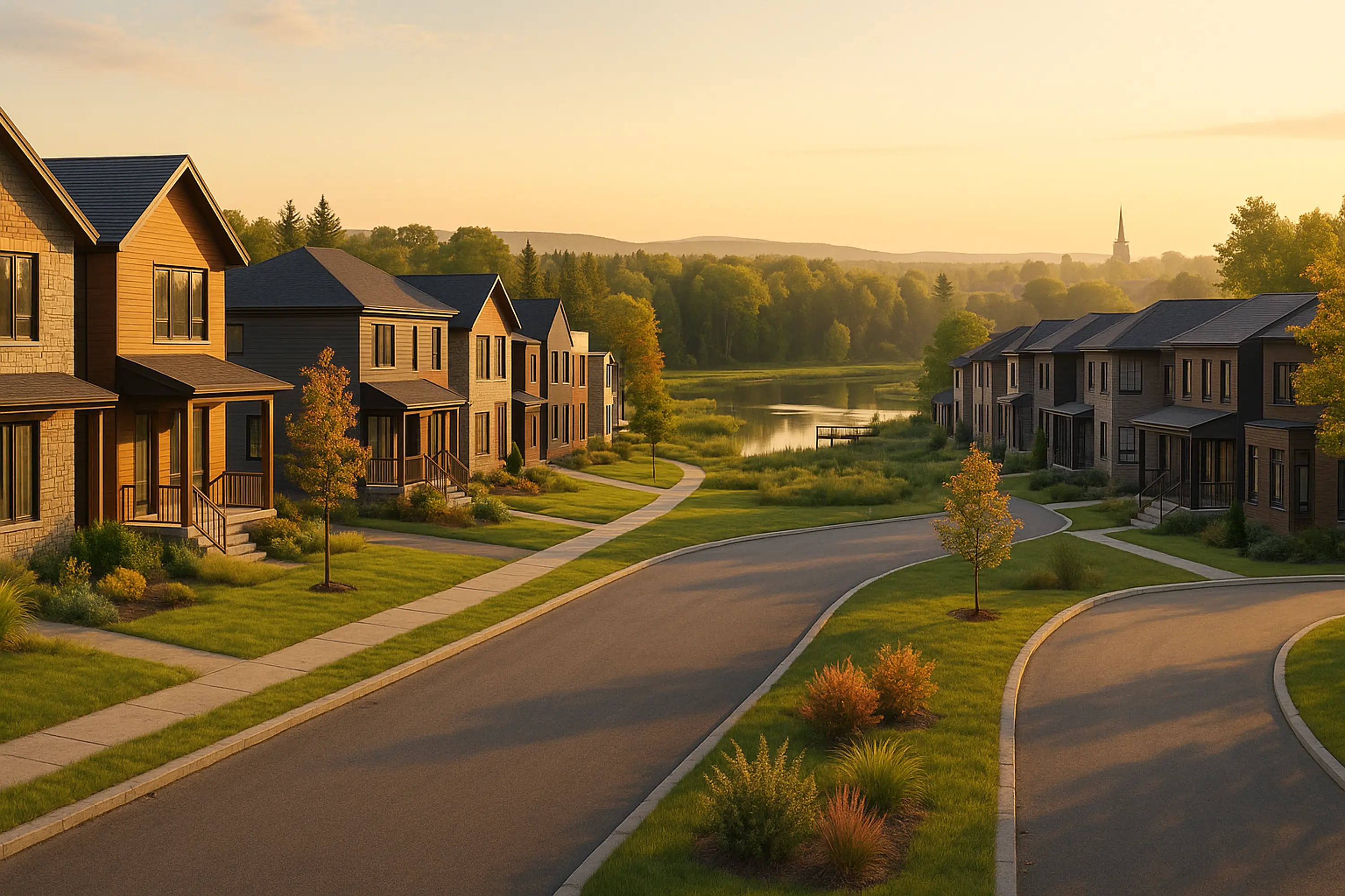 Maisons neuves à vendre à Saint-Lazare