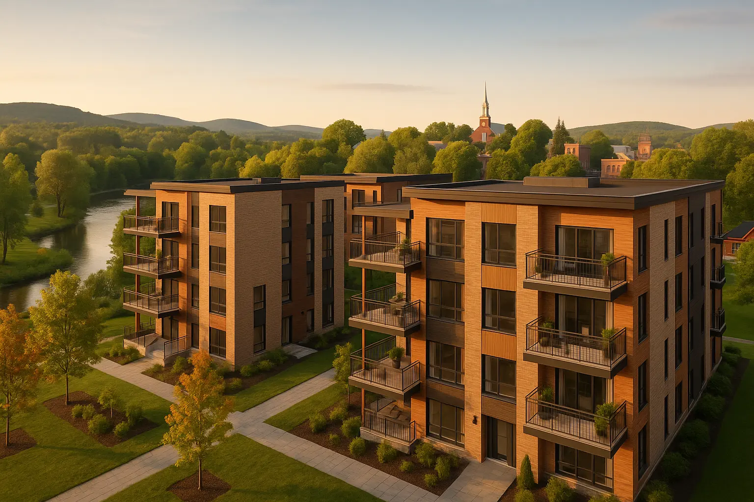 Condos neufs à louer à East Angus