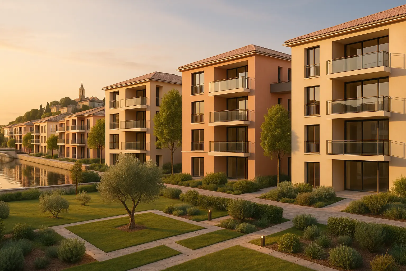 Condos neufs à louer à Saint-Paul