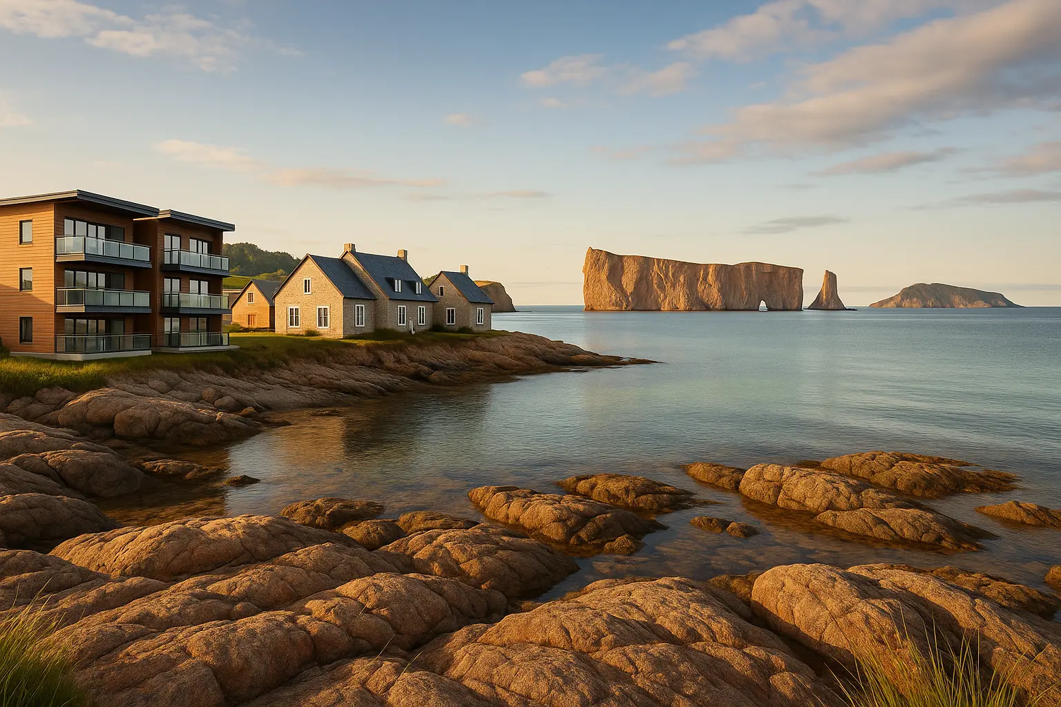 Condos neufs à Percé