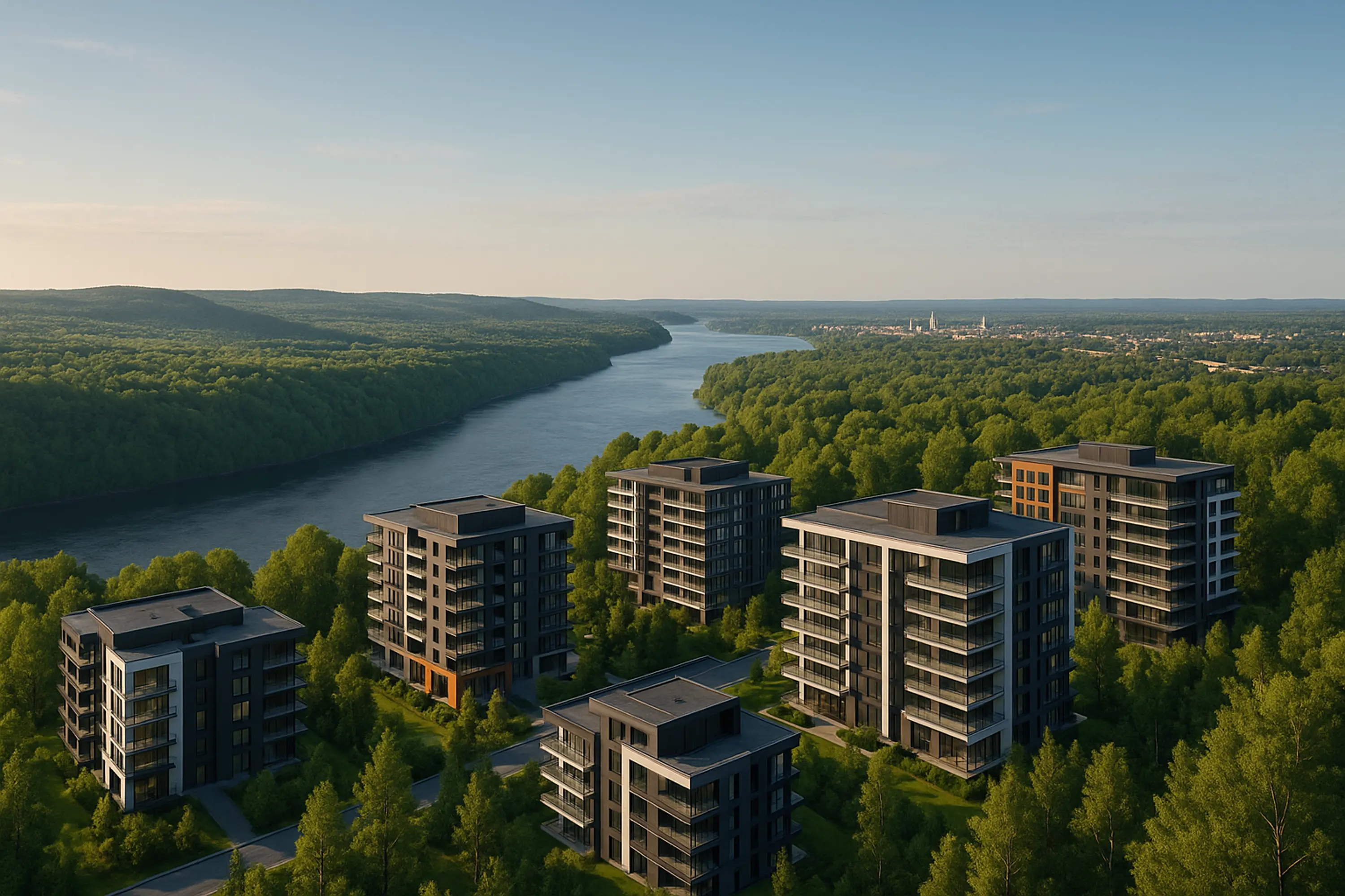 Condos neufs à louer en Mauricie