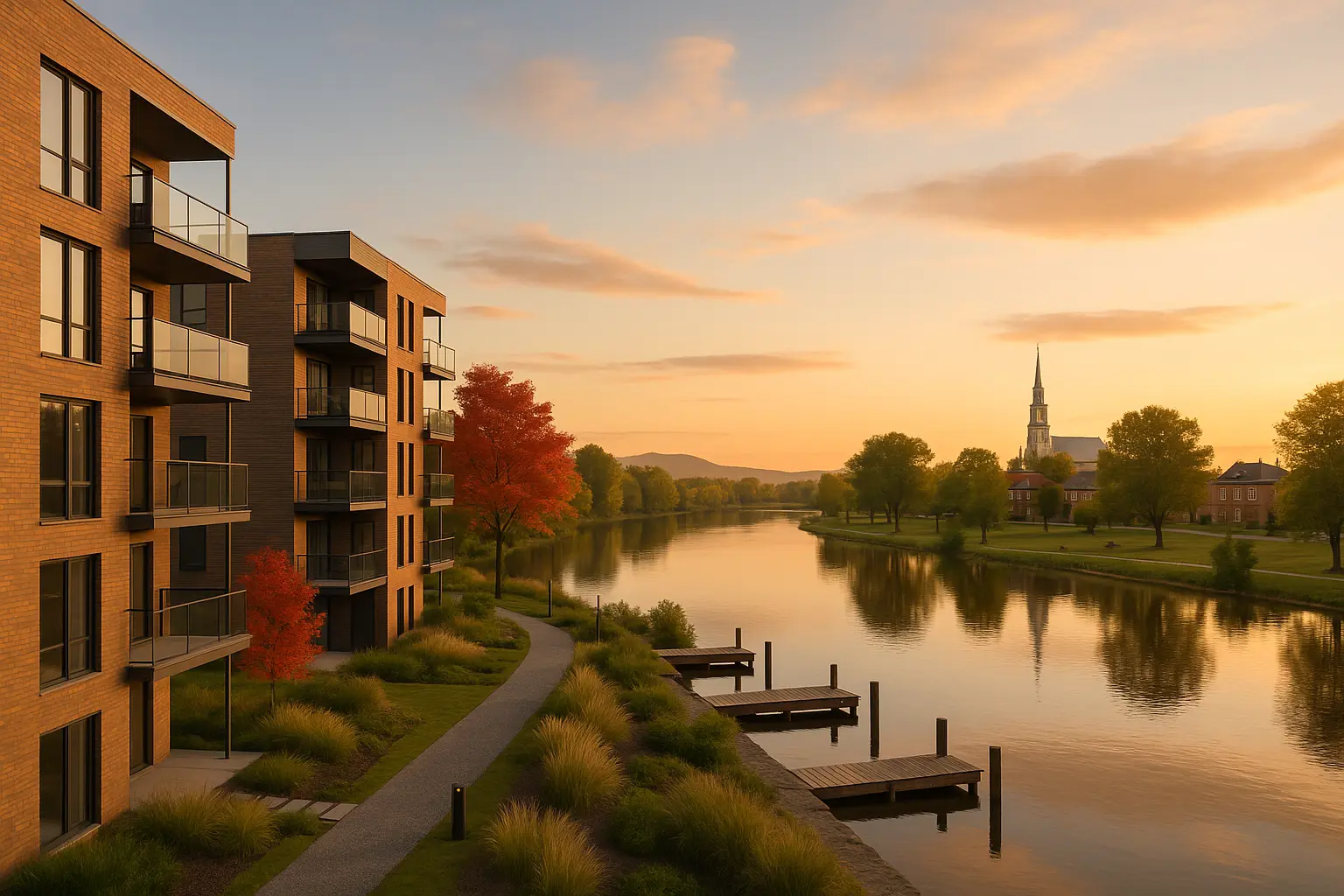 Condos neufs à louer à Louiseville