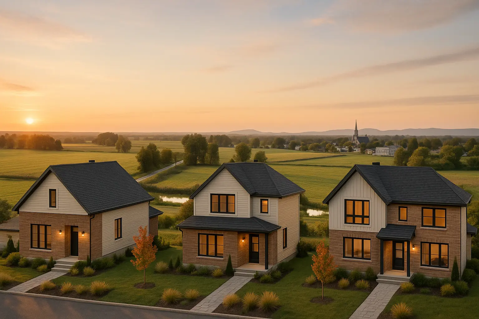 Maisons neuves à L'Épiphanie