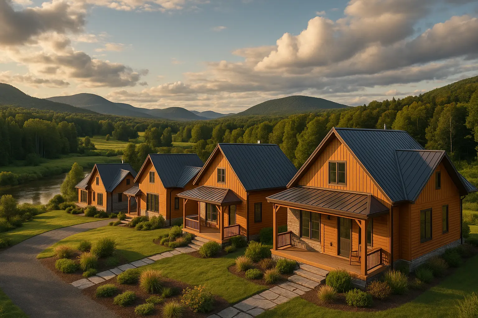 Maisons neuves à Sainte-Brigitte-de-Laval