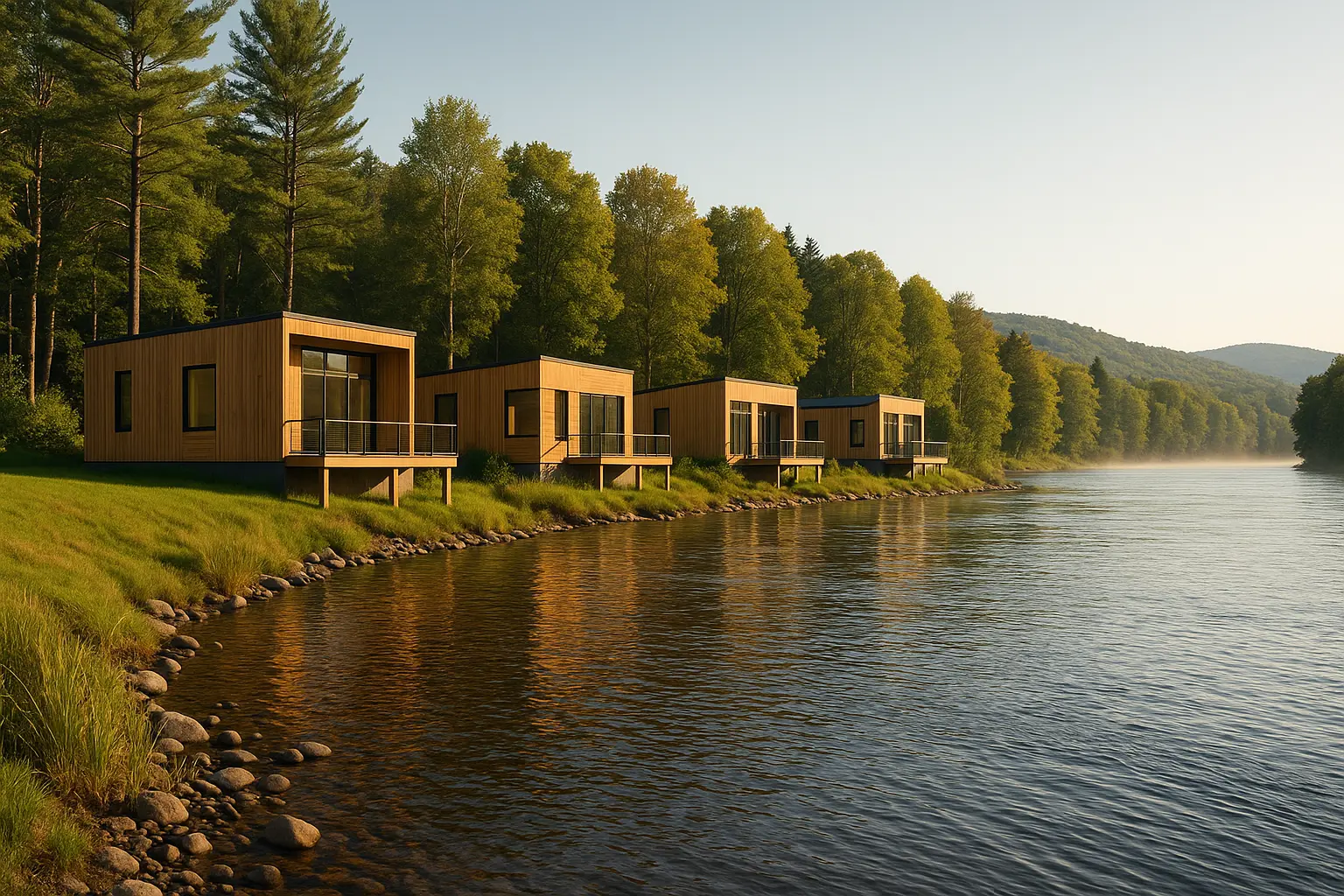 Maisons usinées à vendre à Bouchette