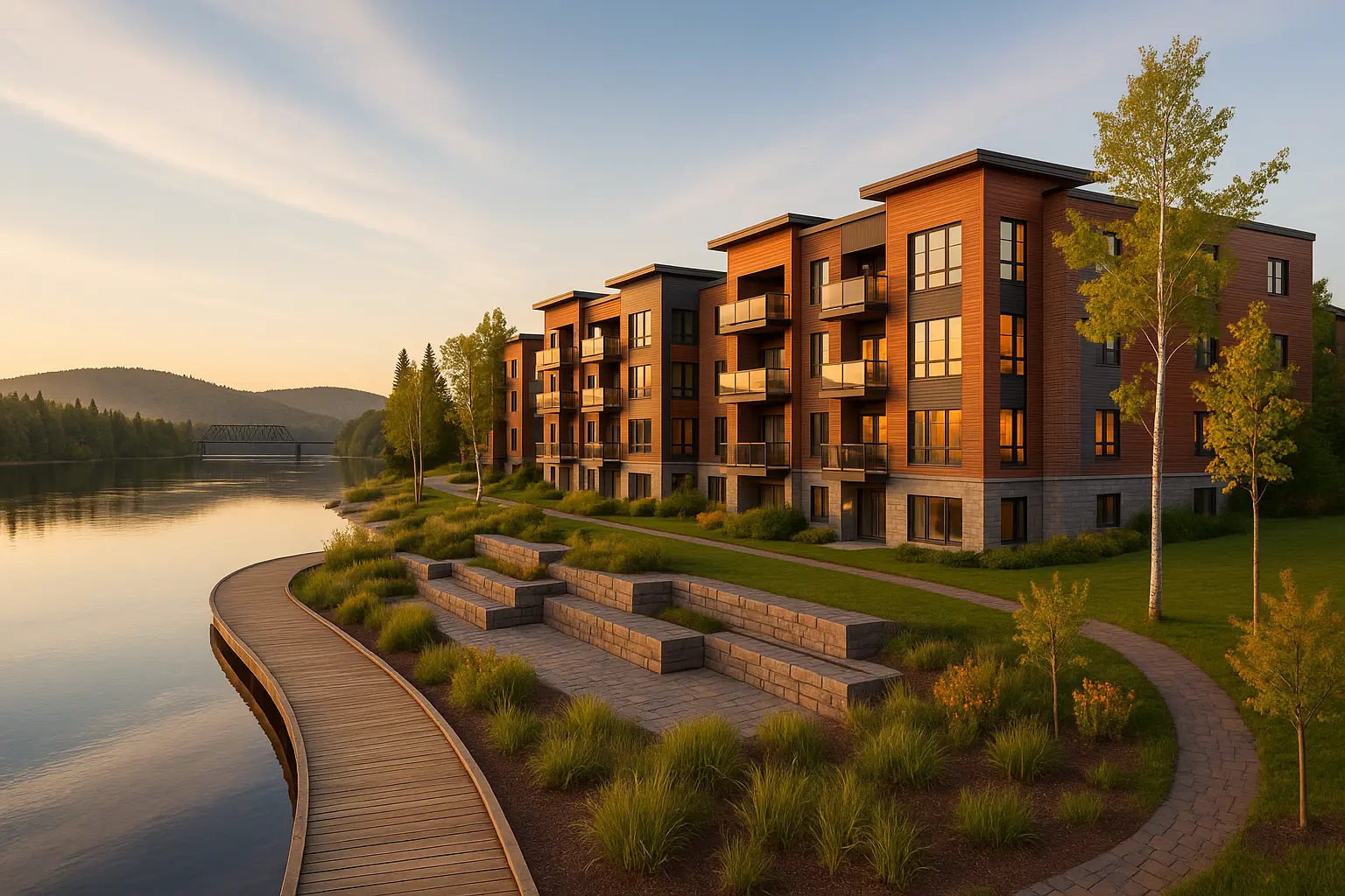 Condos neufs à louer à La Tuque