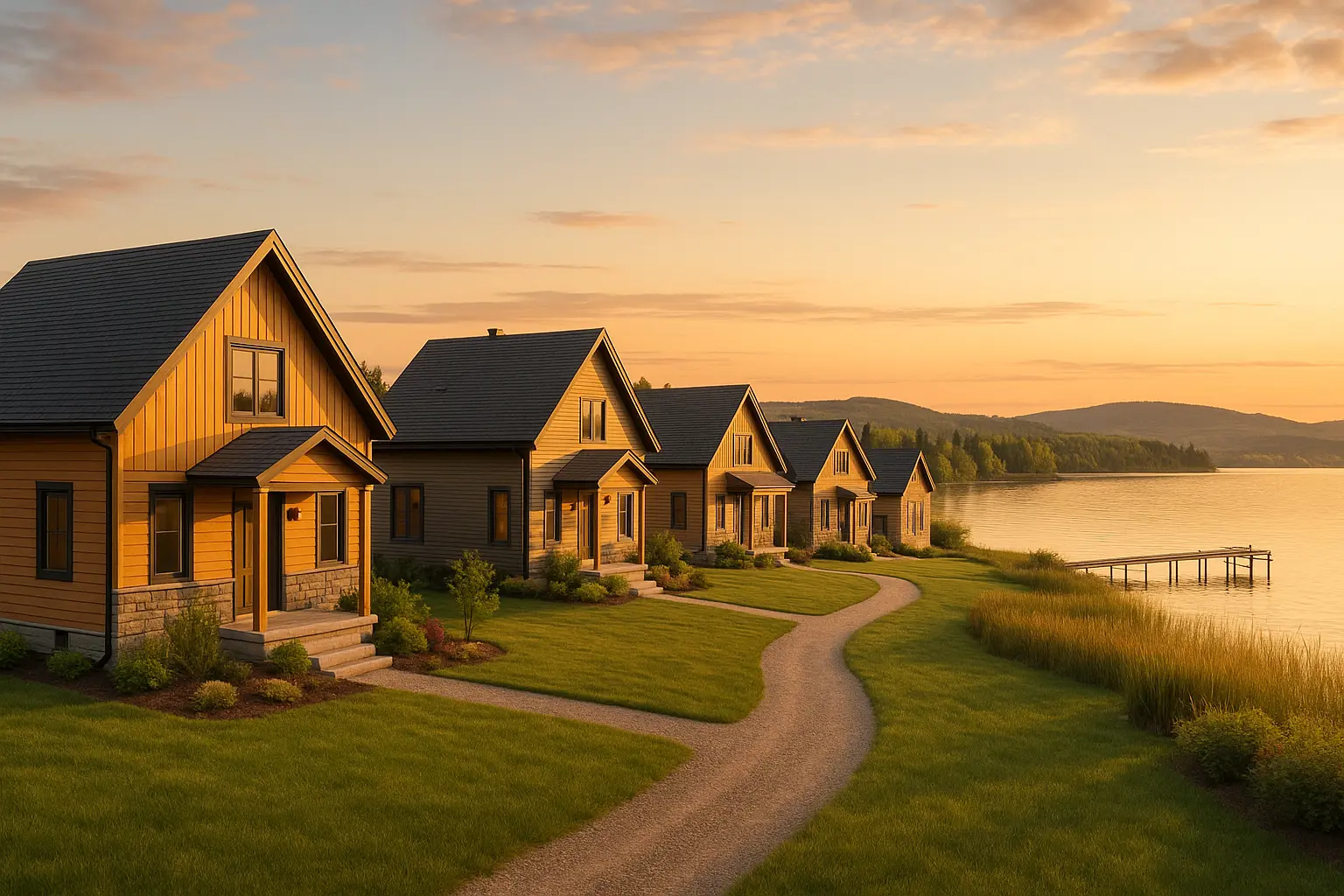 Maisons neuves à Desbiens